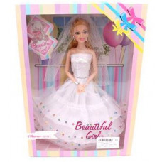 Кукла Barbie "Невеста", в белом платье с фатой, шарнирная